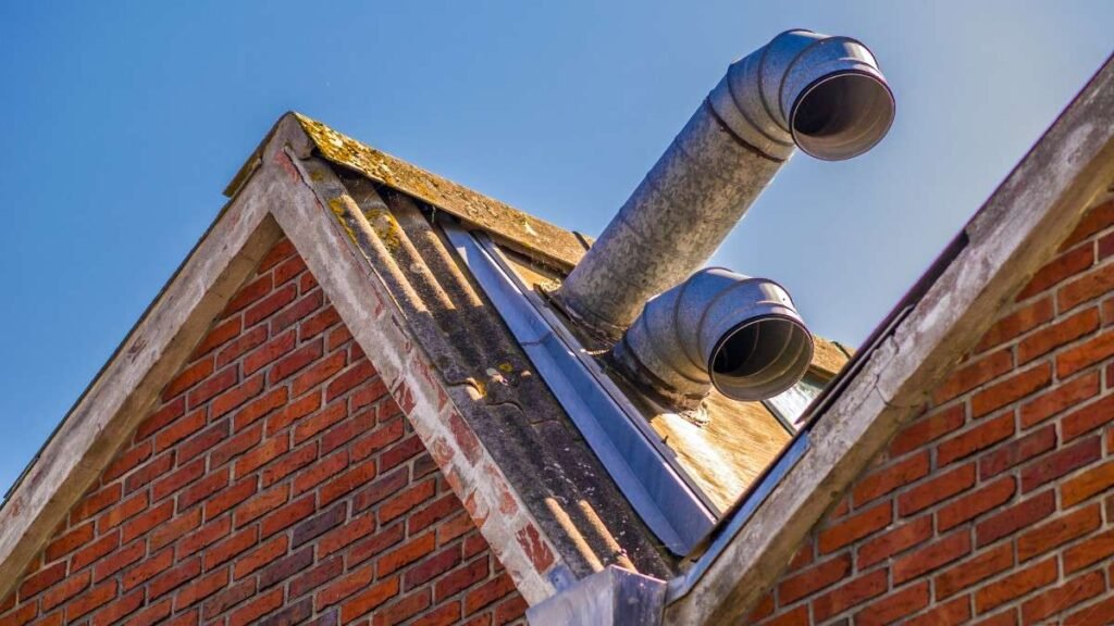 roof ventilation system pipes