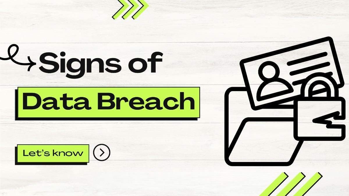 A blog banner about data breach