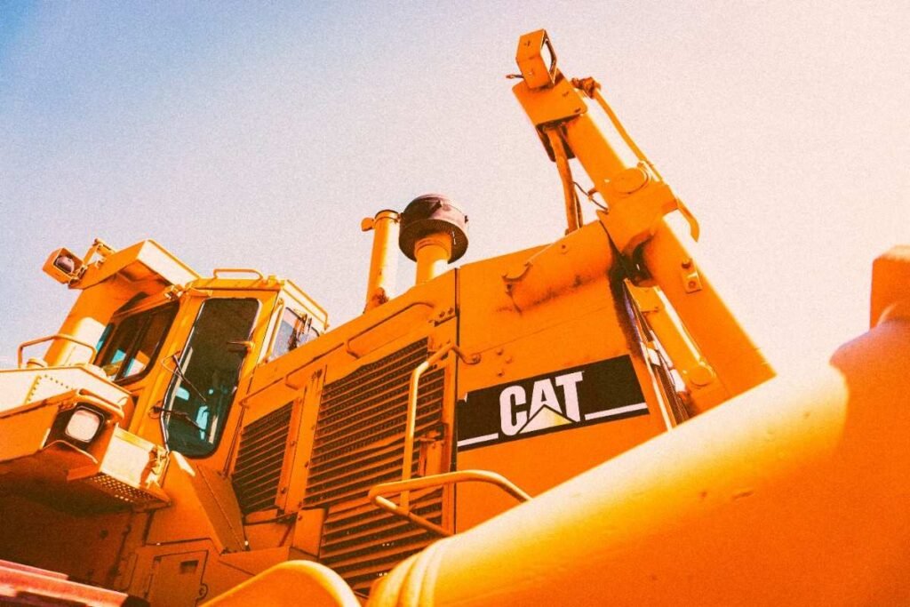 Caterpillar bulldozer